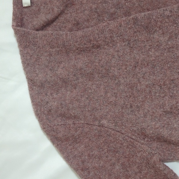Madewell Kent Cardigan Sweater in Coziest Yarn, Color Heathered Pearl Size XS - Picture 4 of 15